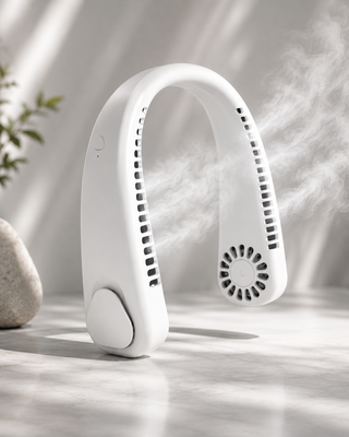 Dozely™ CoolBreeze — Wearable Neck Cooler with Mist