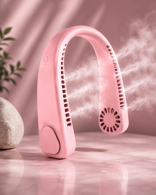 Dozely™ CoolBreeze — Wearable Neck Cooler with Mist