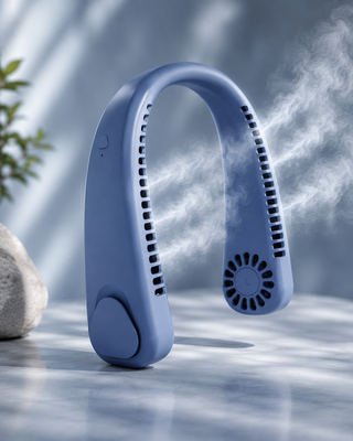 Dozely™ CoolBreeze — Wearable Neck Cooler with Mist